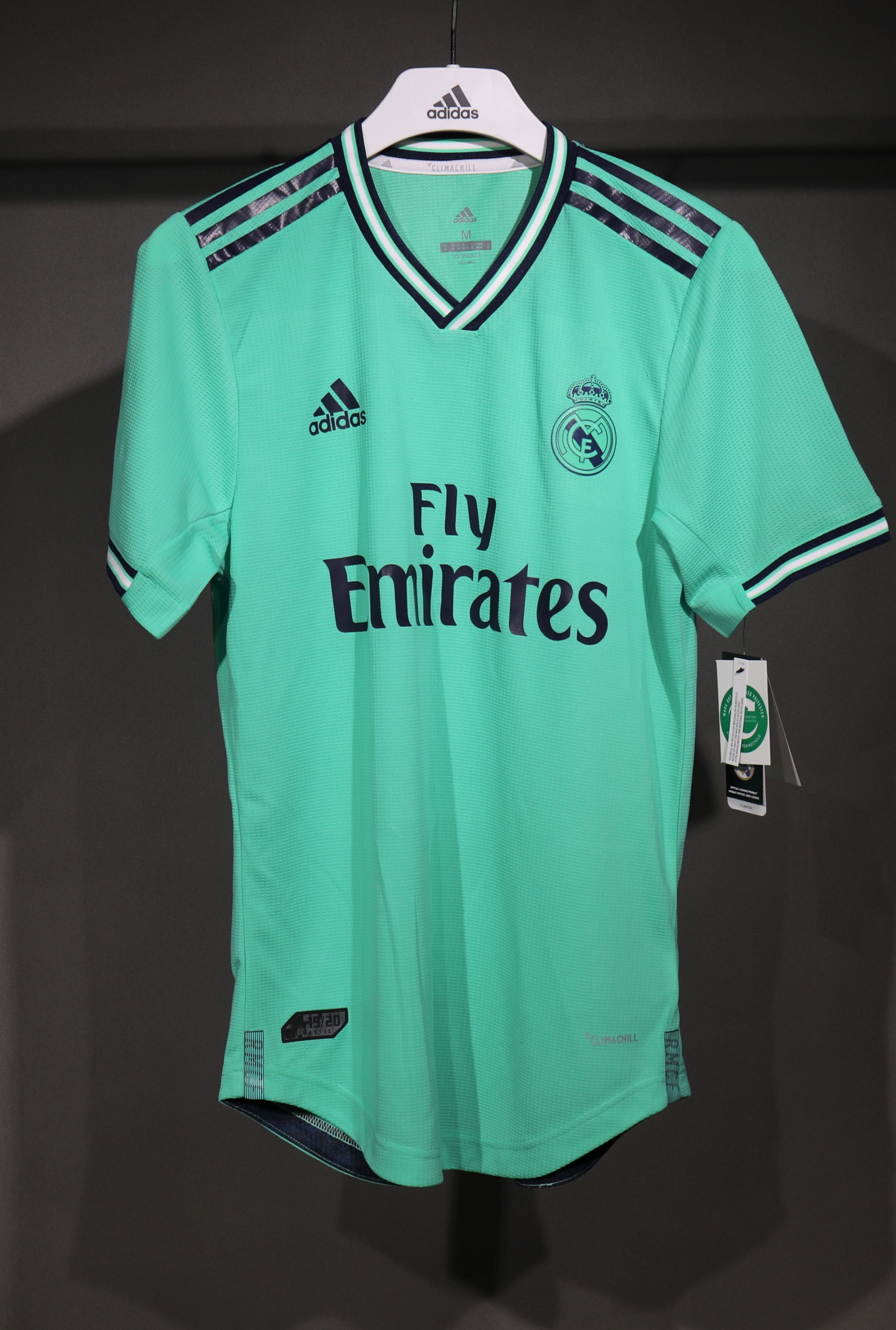 Real Madrid Authentic Retro Jersey Third Away Soccer Shirt 2019/20