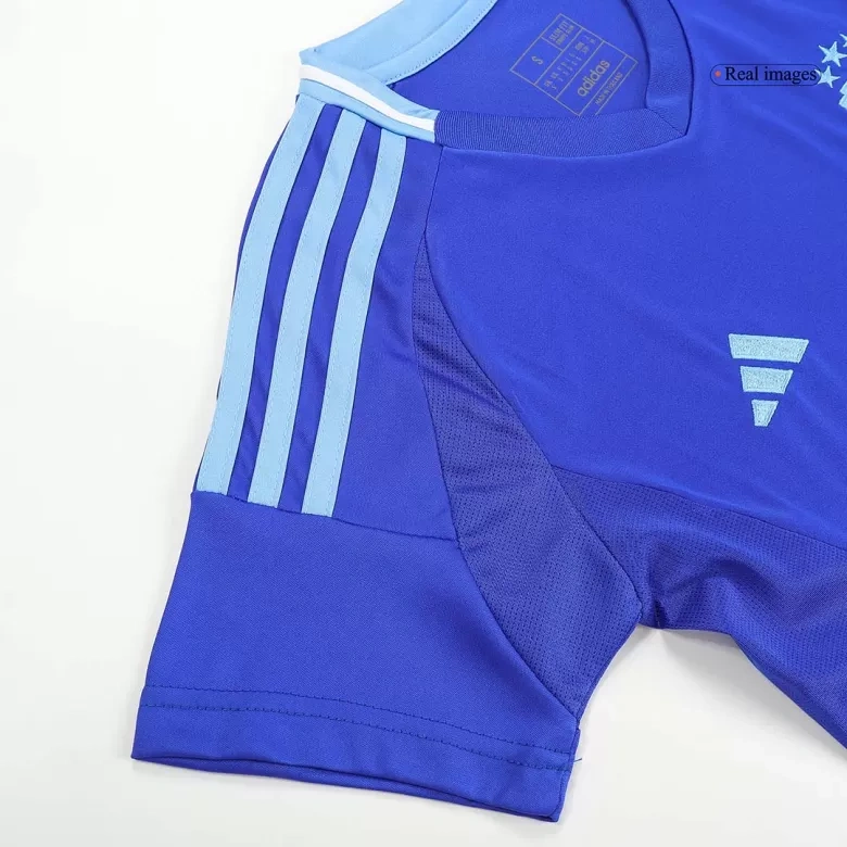 Argentina Soccer Jersey Away Women's Custom Shirt 2024