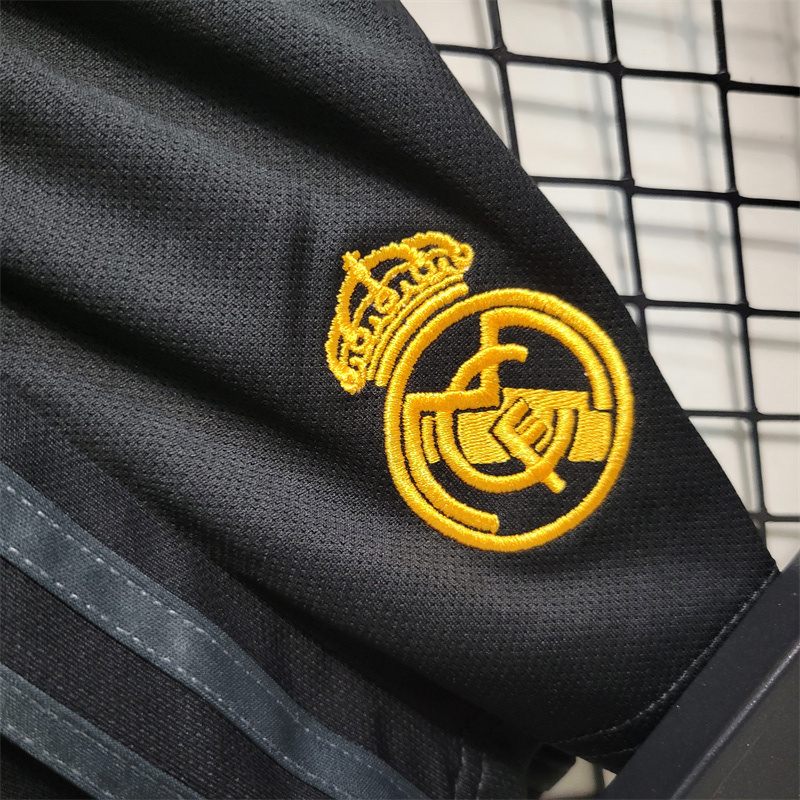 Real Madrid Soccer Jersey Third Away Kids Kit Jersey+Shorts 2023/24