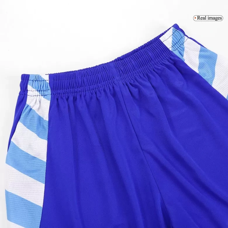 Argentina Away Soccer Uniform Kids Kit Jersey+Shorts 2024
