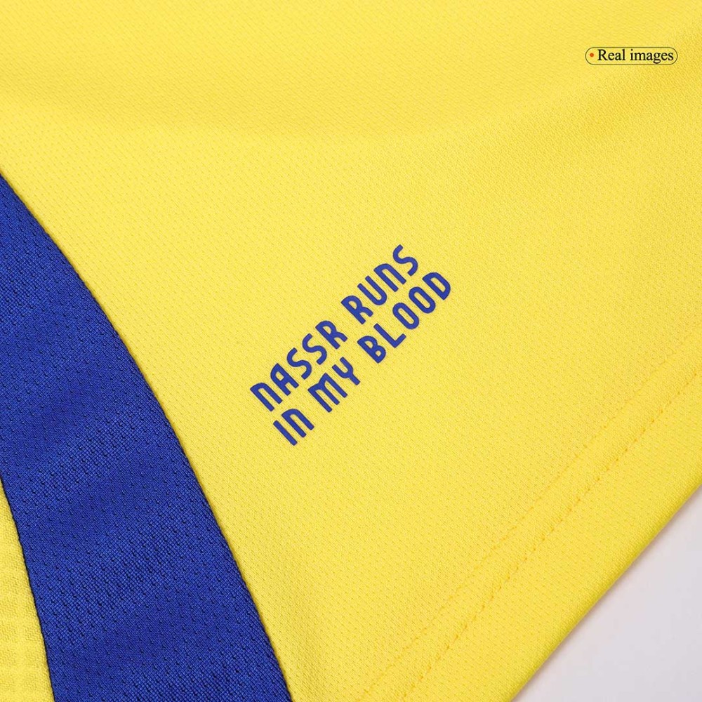 Al Nassr Soccer Jersey Home Custom Shirt 2024/25