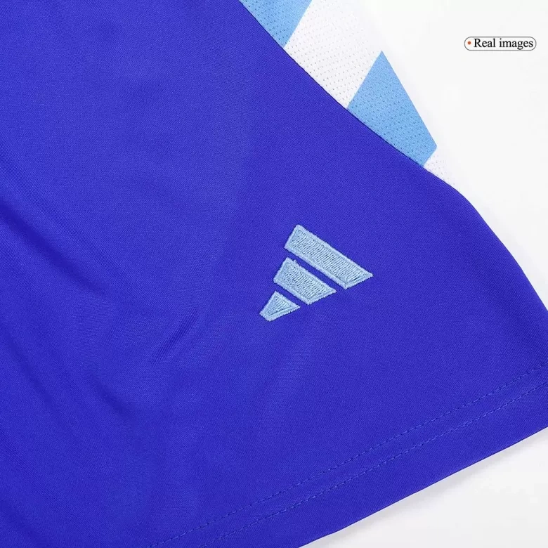 Argentina Away Soccer Uniform Kids Kit Jersey+Shorts 2024