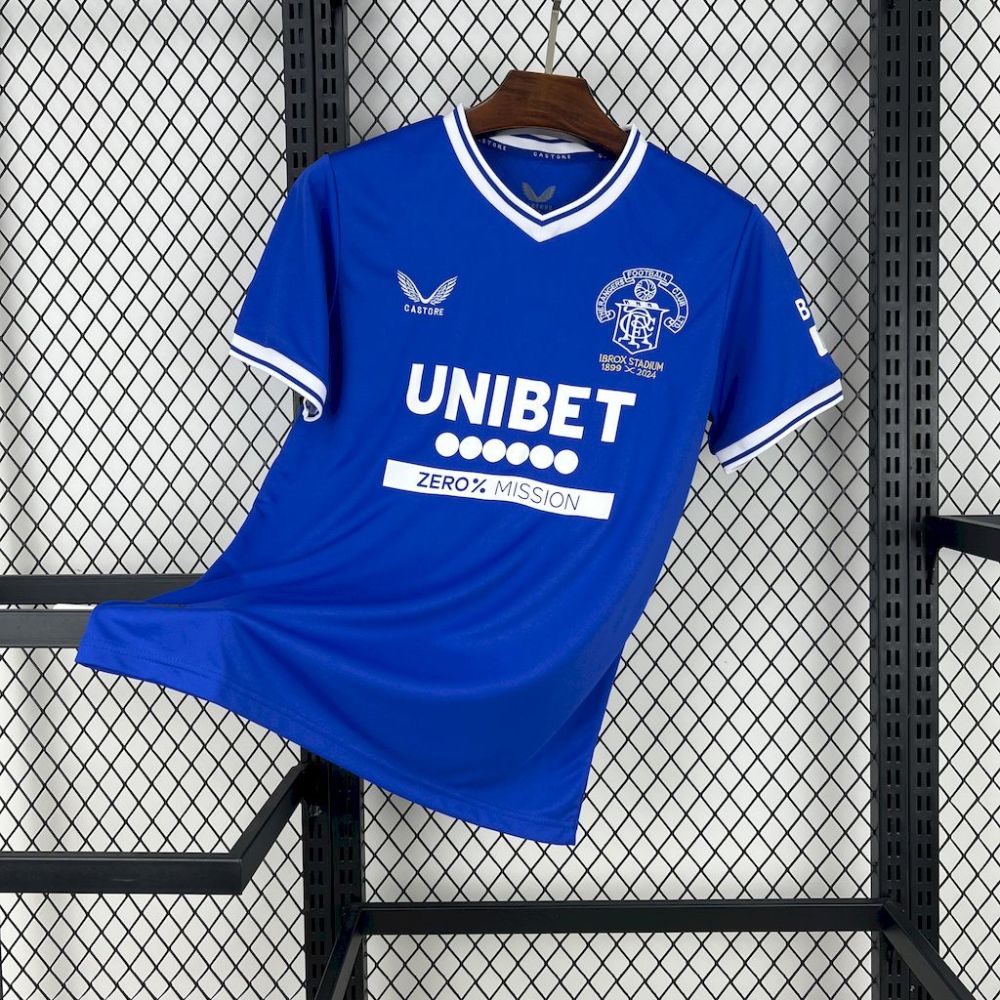 Rangers FC Soccer Jersey 125th Anniversary Custom Shirt 2024/25