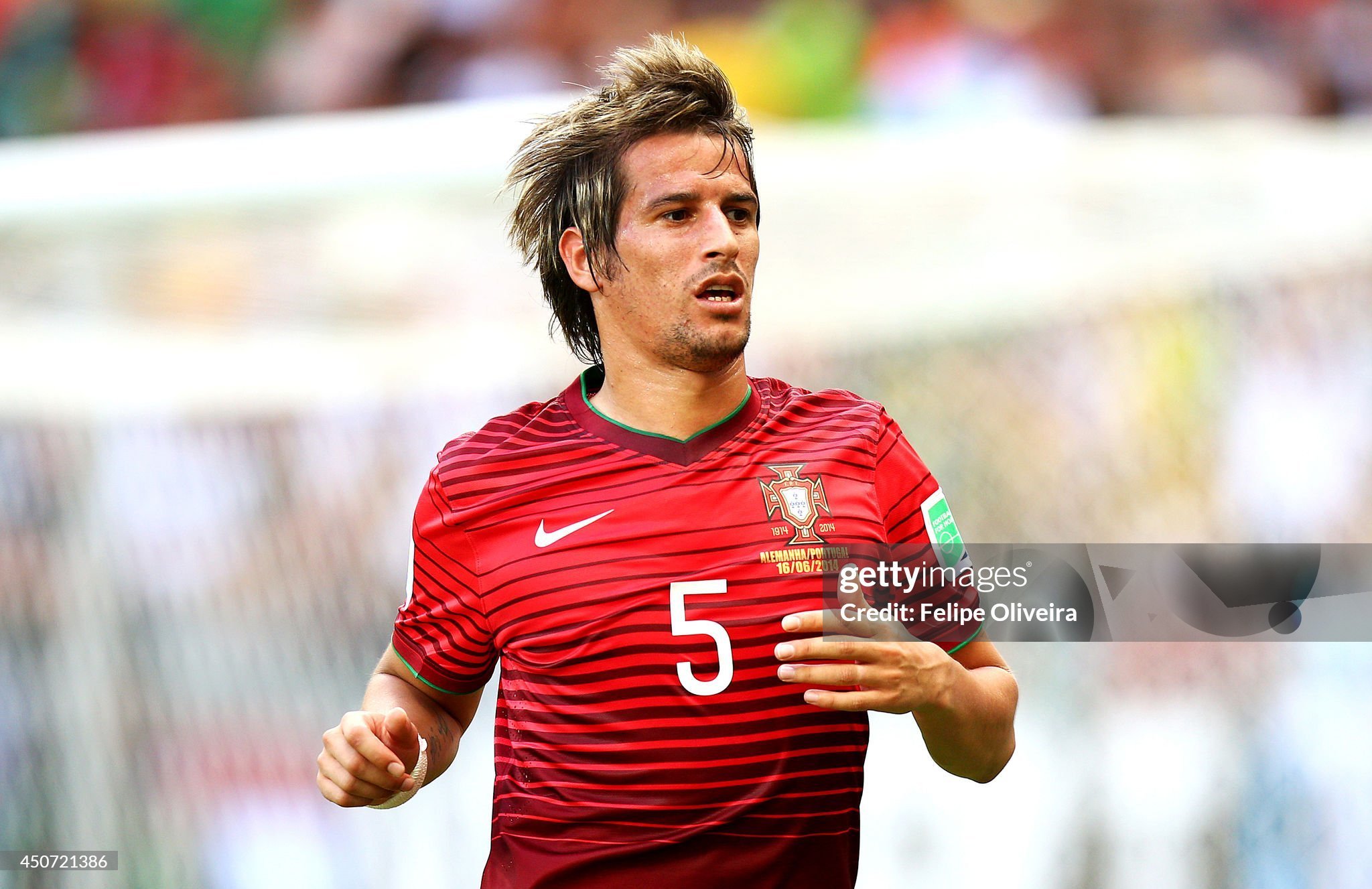 Portugal Retro Authentic Soccer Jersey Home Shirt World Cup 2014