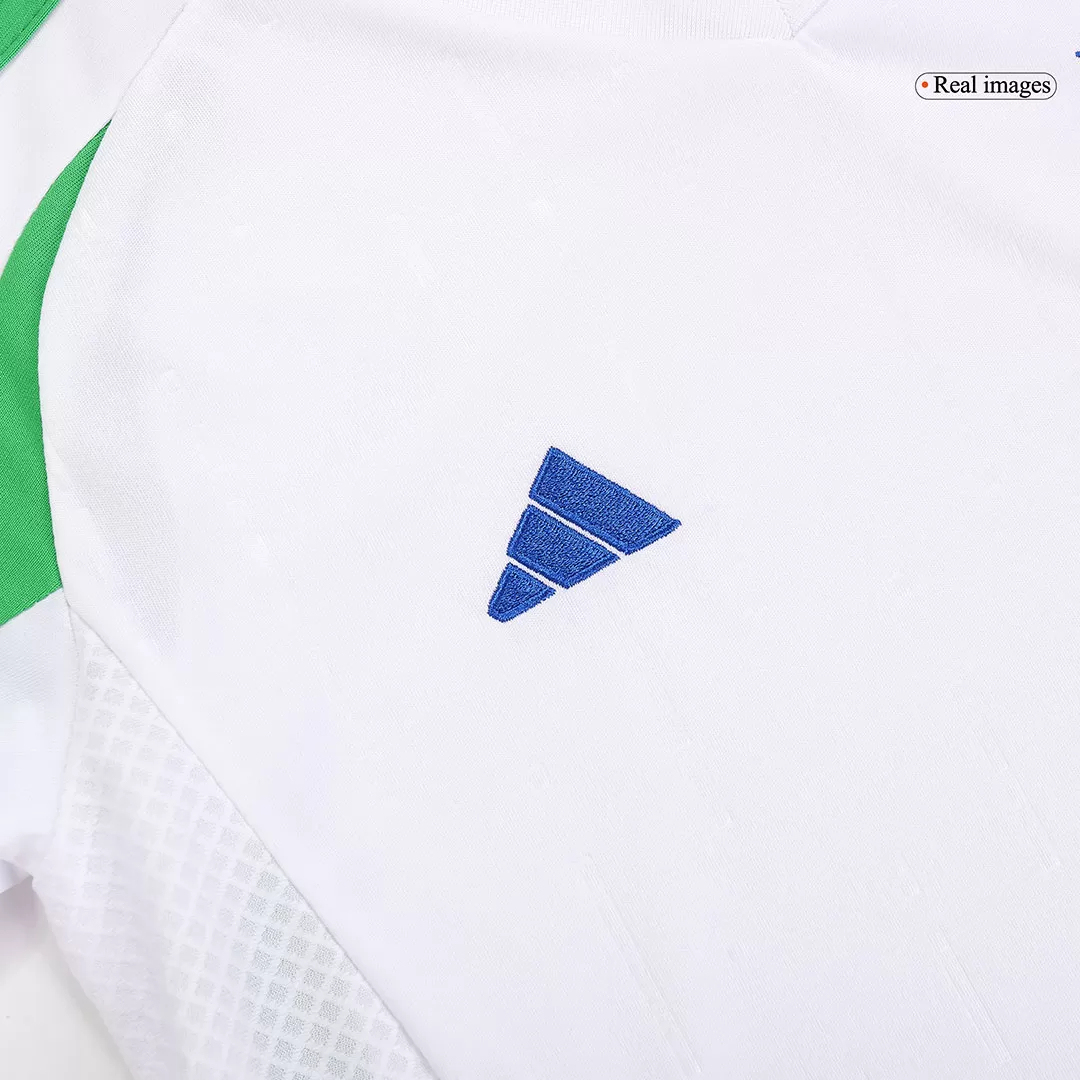 Italy Away Football Uniform Kids Kit Jersey+Shorts EURO 2024