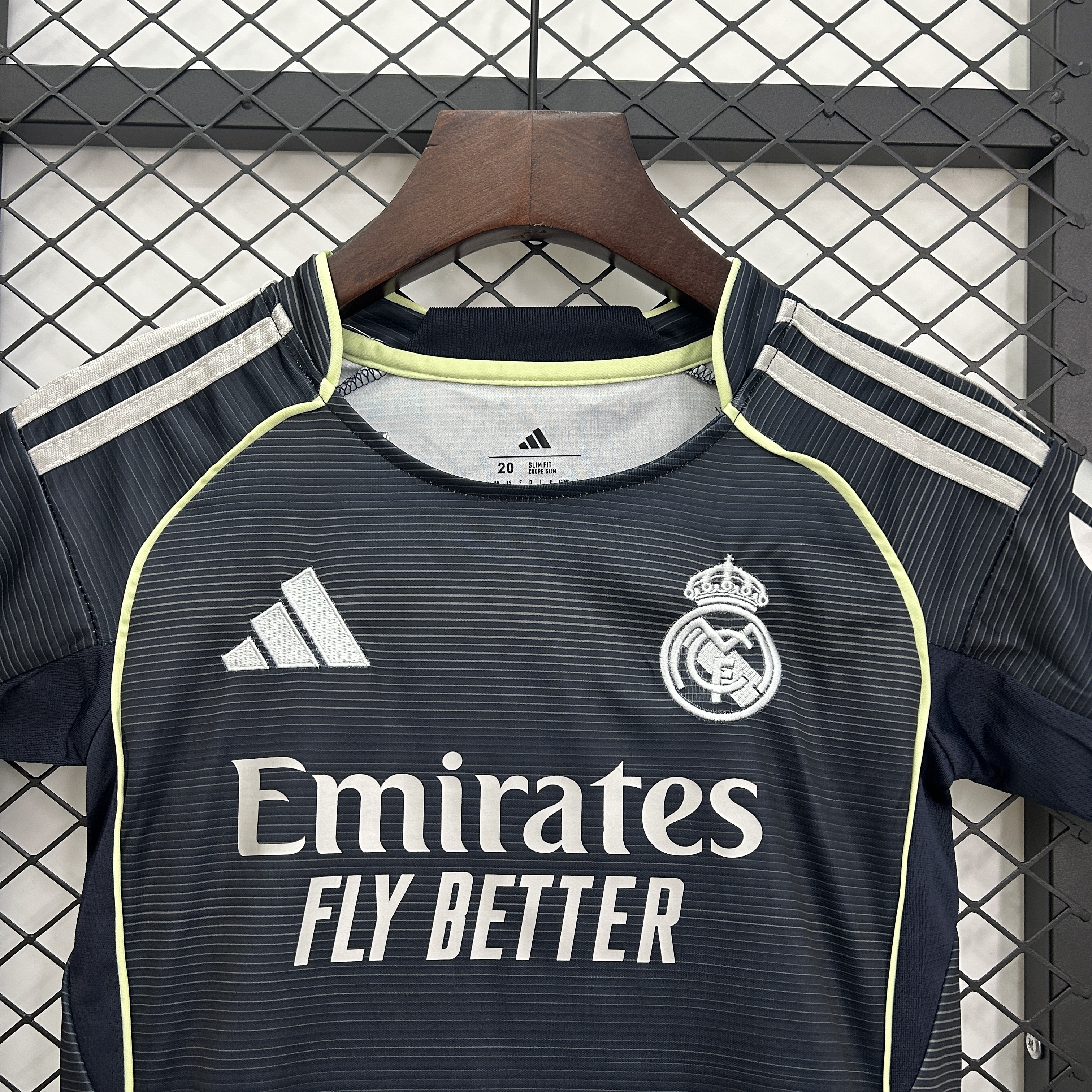 Real Madrid Soccer Jersey Away Kids Kit Jersey+Shorts 2025/26