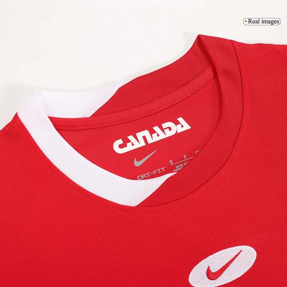 Canada Soccer Jersey Home Custom Shirt Copa America 2024