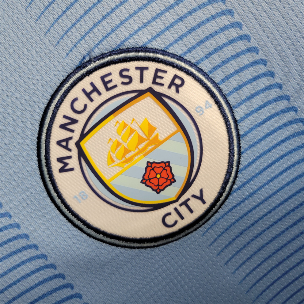Manchester City Football Jersey Home Shirt 2023/24