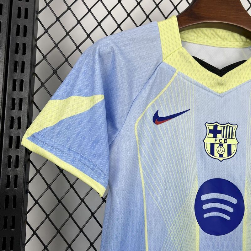 Barcelona Special Edition Soccer Kids Kit Jersey+Shorts 2025/26