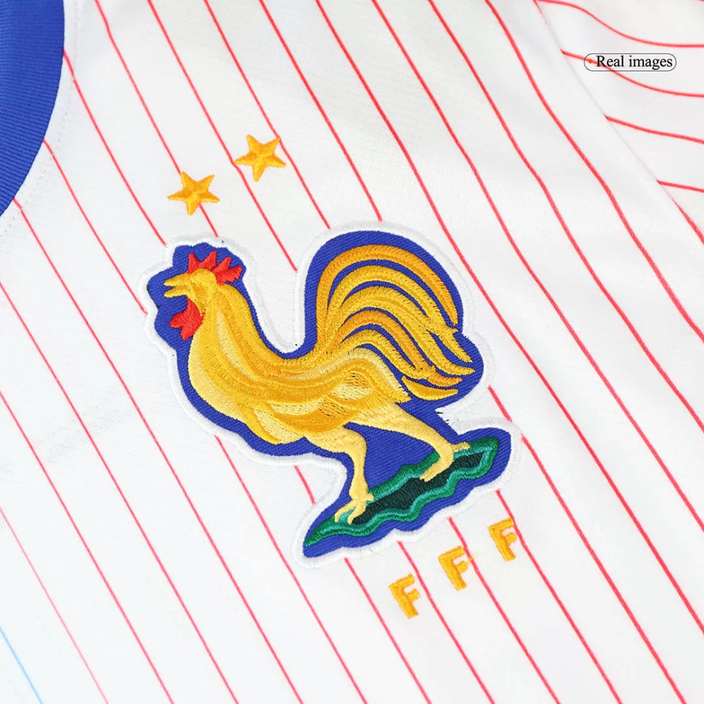 France Soccer Jersey Away Custom Shirt EURO 2024