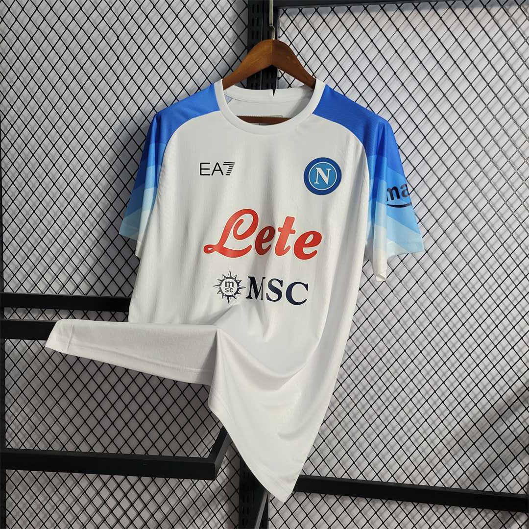 Napoli Soccer Jersey Away Custom Shirt 2022-23