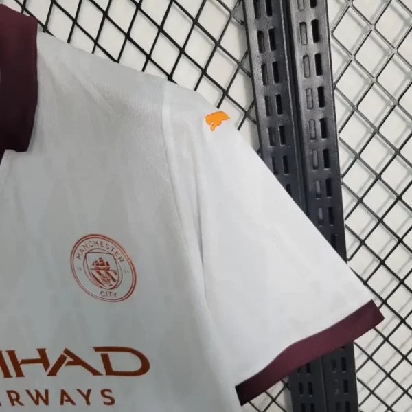 Manchester City Football Jersey Away Shirt 2023/24