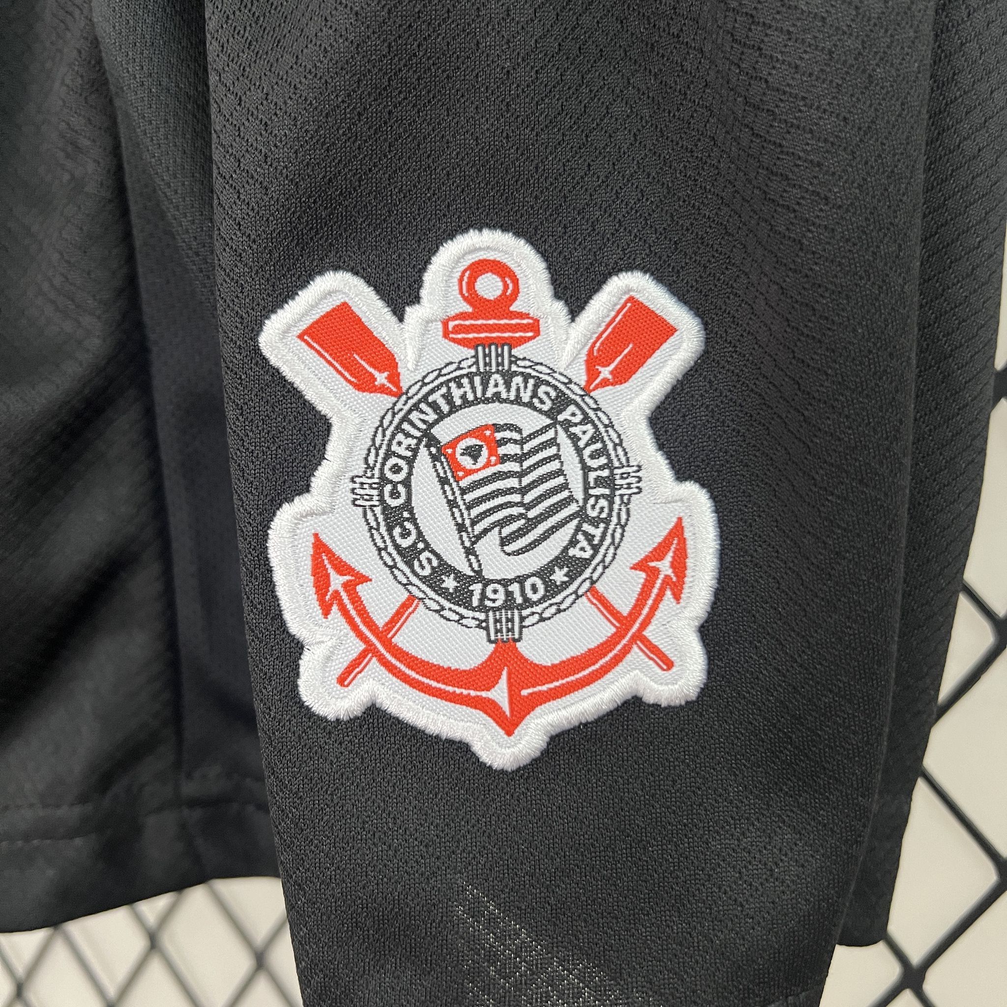 Corinthians Soccer Jersey Home Kids Kit Jersey+Shorts 2024