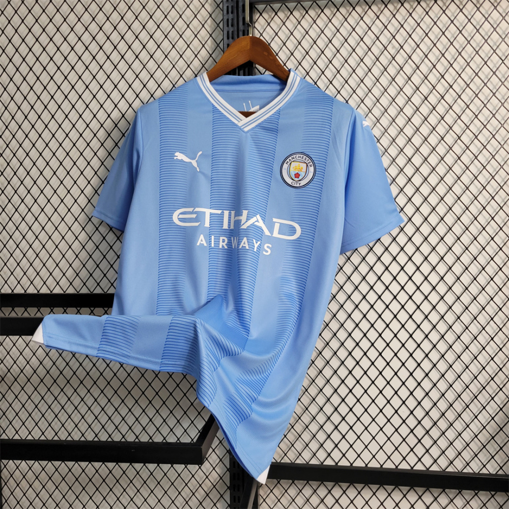 Manchester City Football Jersey Home Shirt 2023/24