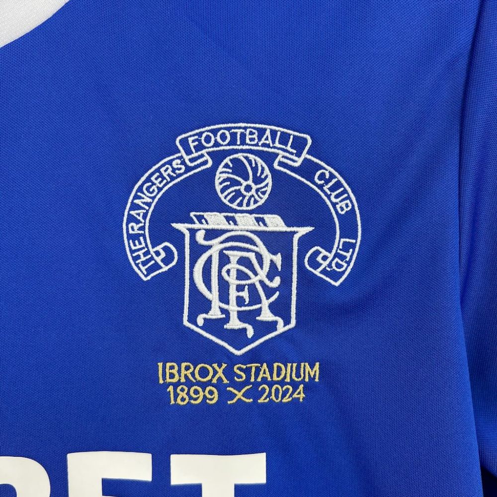 Rangers FC Soccer Jersey 125th Anniversary Custom Shirt 2024/25