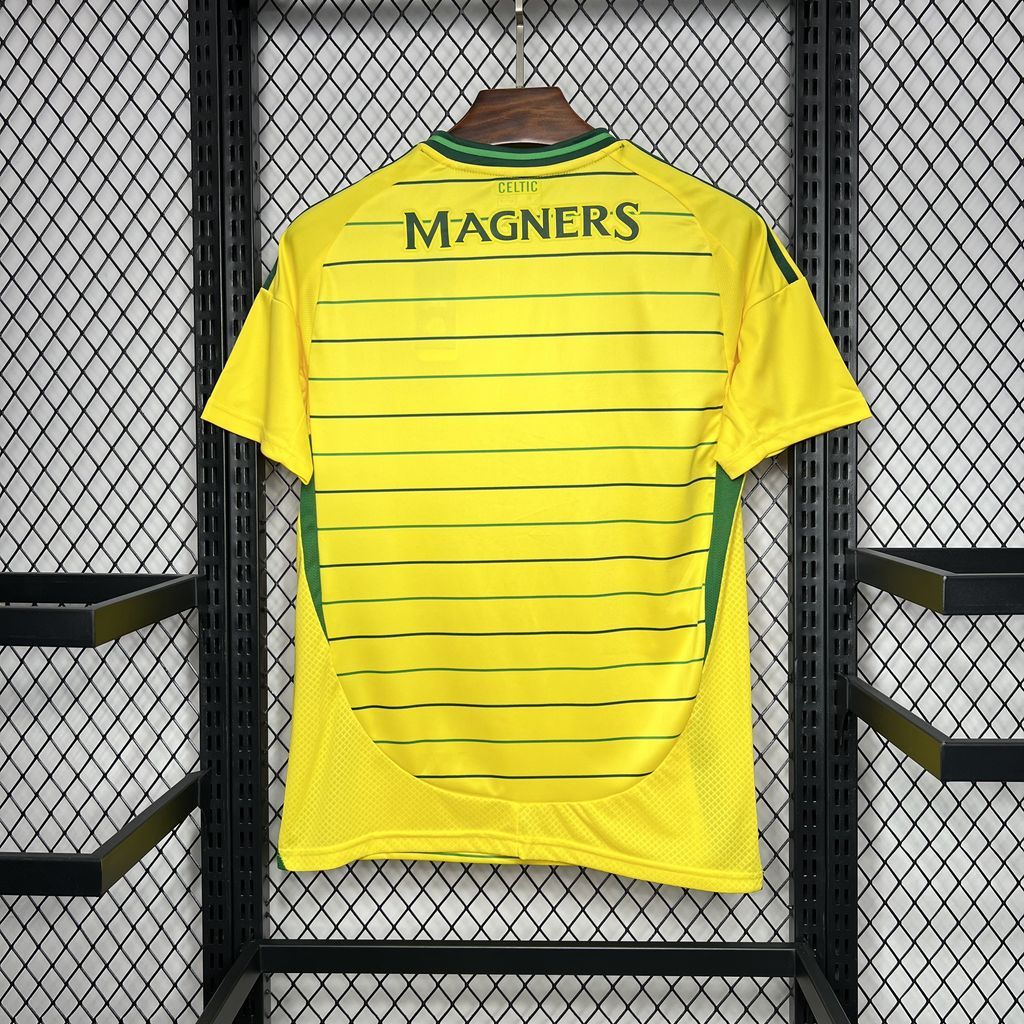 Celtic Soccer Jersey Away Custom Shirt 2024/25