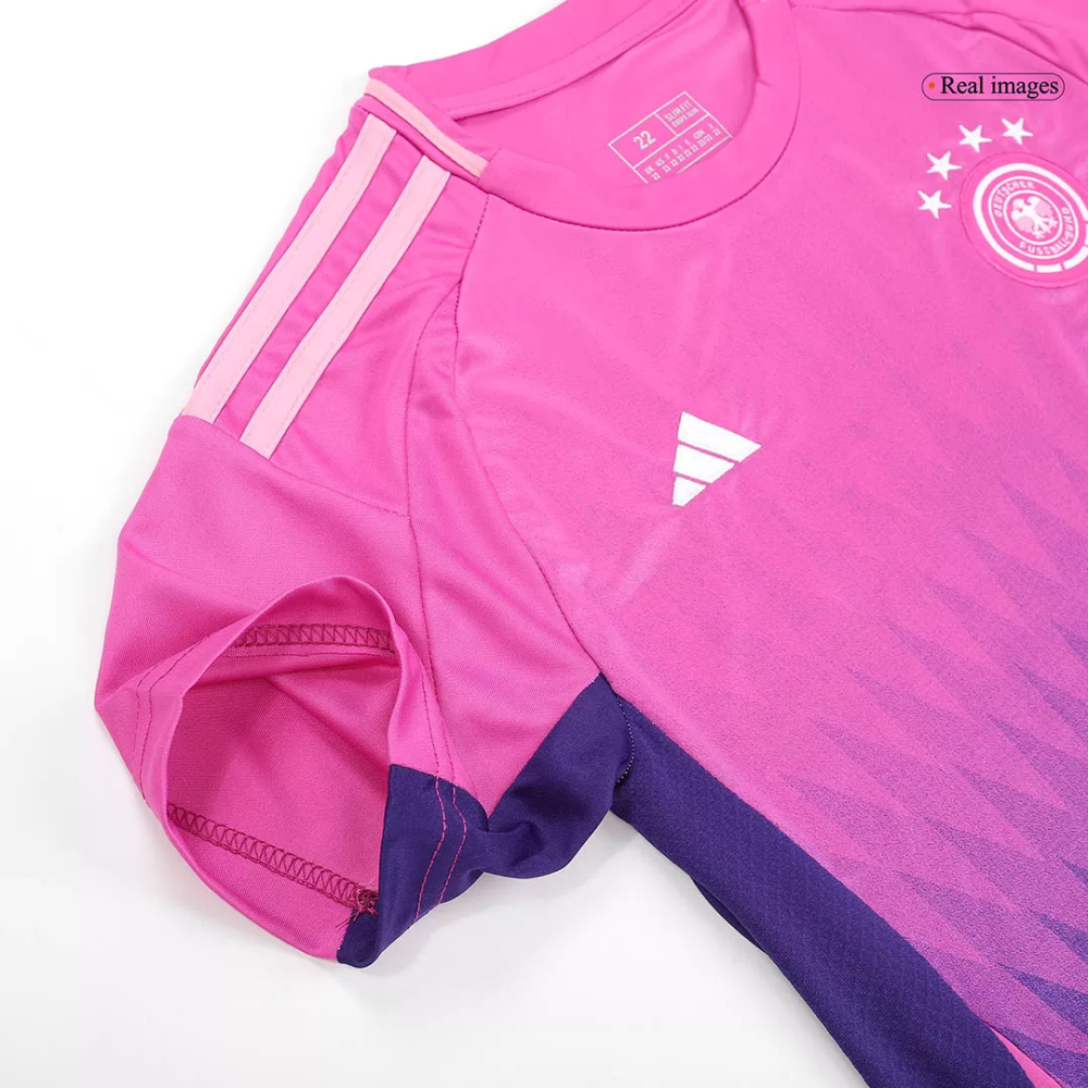 Germany Away Football Uniform Kids Kit Jersey+Shorts EURO 2024