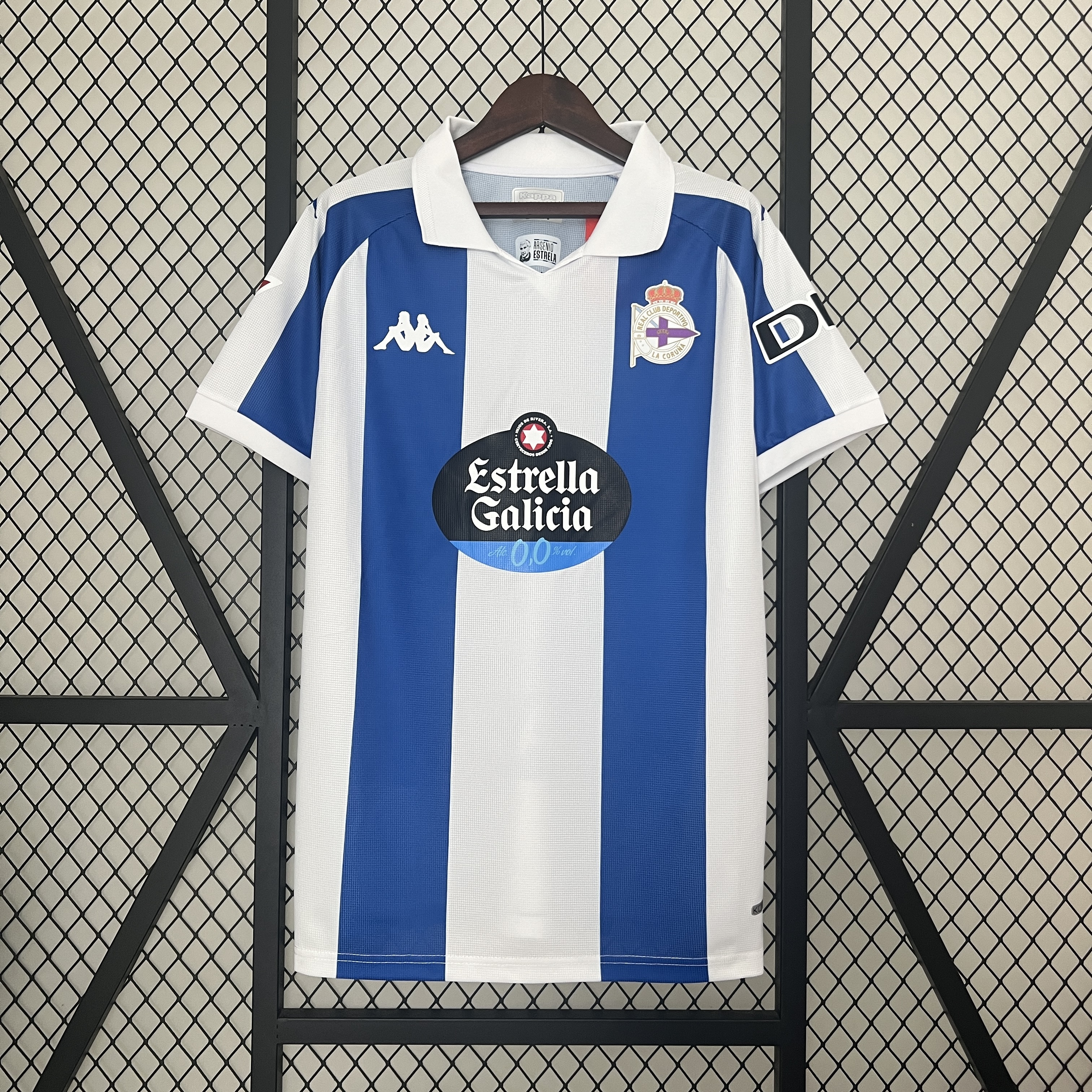 Deportivo La Coruña Soccer Jersey Home Custom Shirt 2024-25