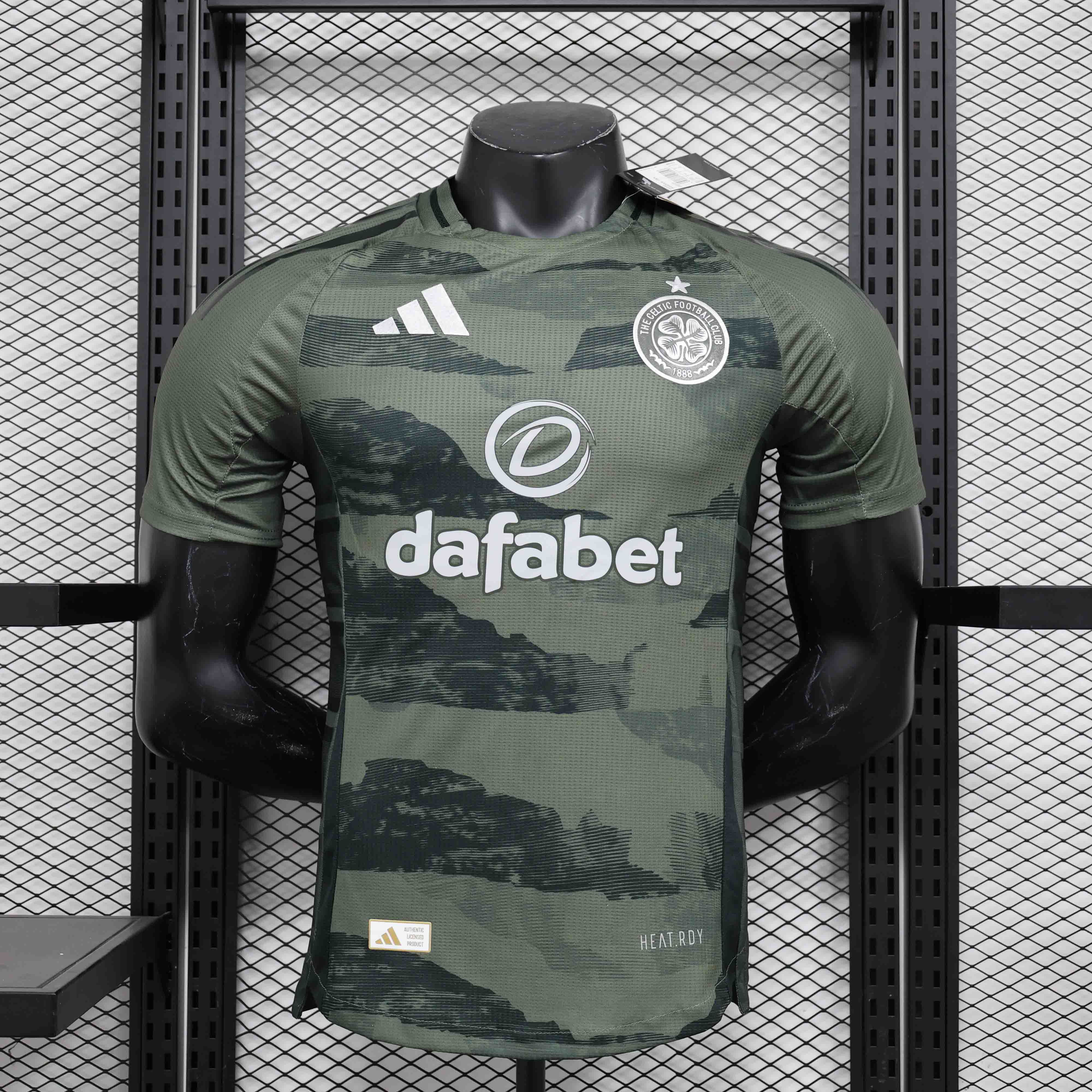 Celtic Authentic Soccer Jersey Third Away Shirt 2024/25