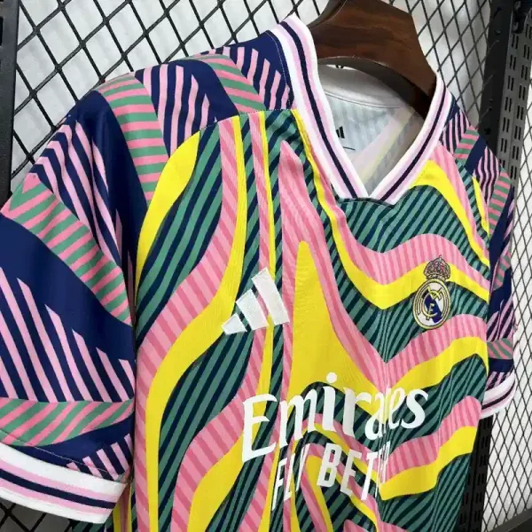 Real Madrid Soccer Jersey Pre-Match Custom Shirt 2025/26