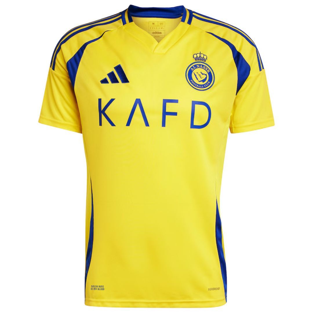RONALDO #7 Al Nassr Soccer Jersey Home Shirt 2024/25