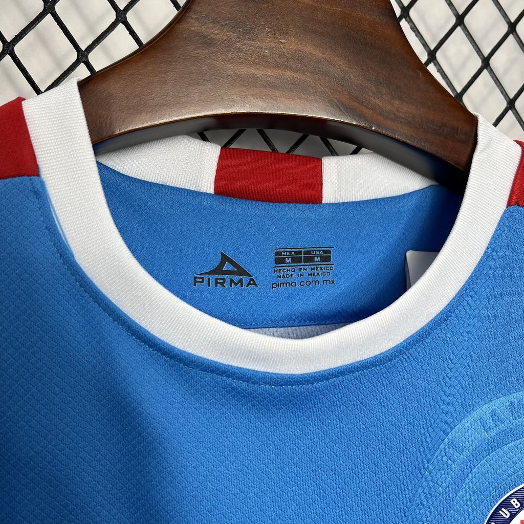 Cruz Azul Soccer Jersey Home Custom Shirt 2024/25