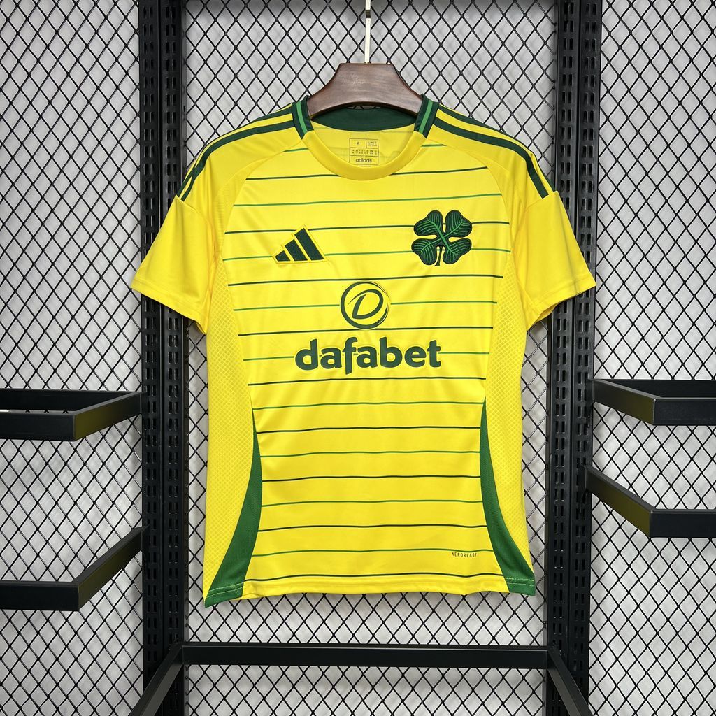 Celtic Soccer Jersey Away Custom Shirt 2024/25