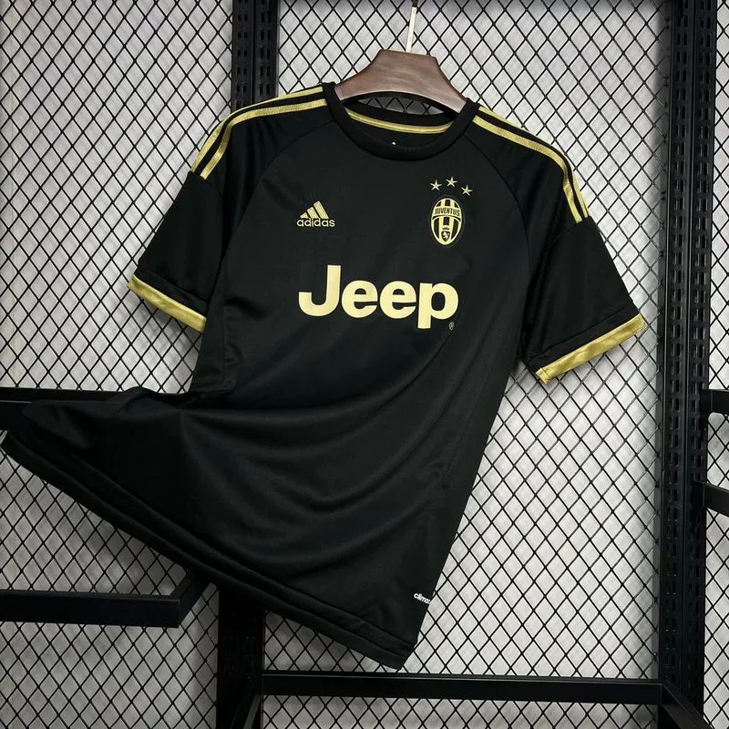 Juventus Retro Soccer Jersey Third Away Custom Shirt 2015-16