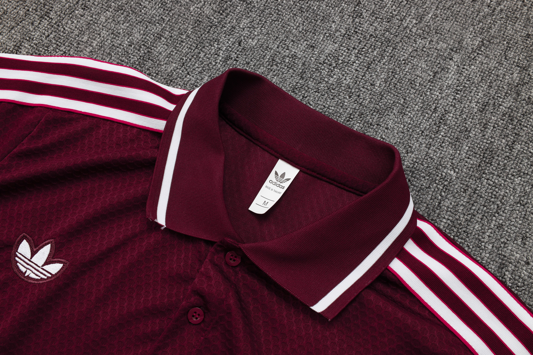 Bayern Munich Training Kit (Polo+Pants) Deep Red 2025/26