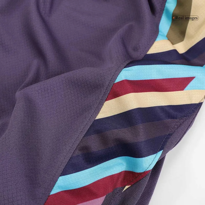 England Soccer Jersey Away Custom Shorts EURO 2024