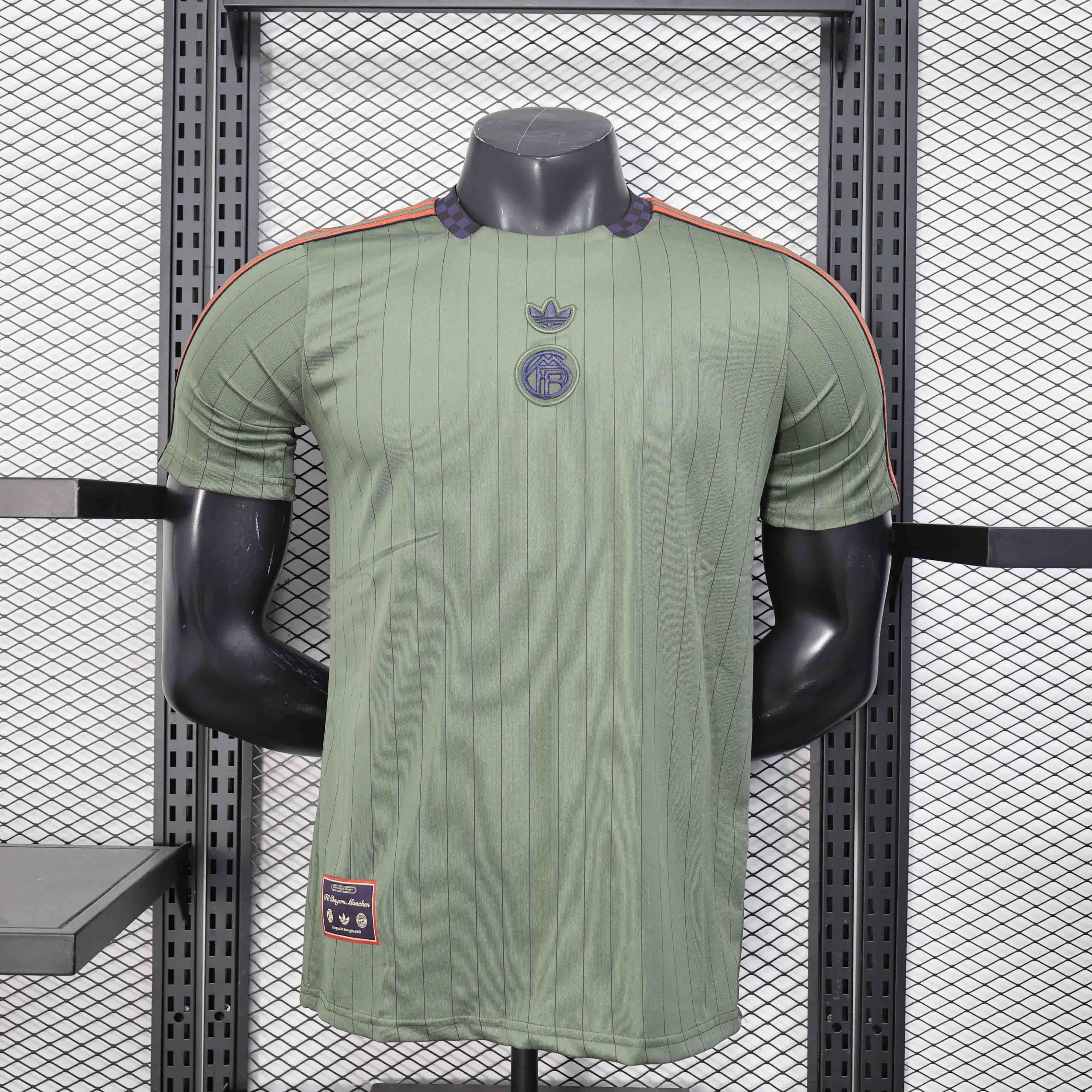 Authentic Bayern Munich Soccer Jersey Terrace Icons Special Edition Shirt 2025/26