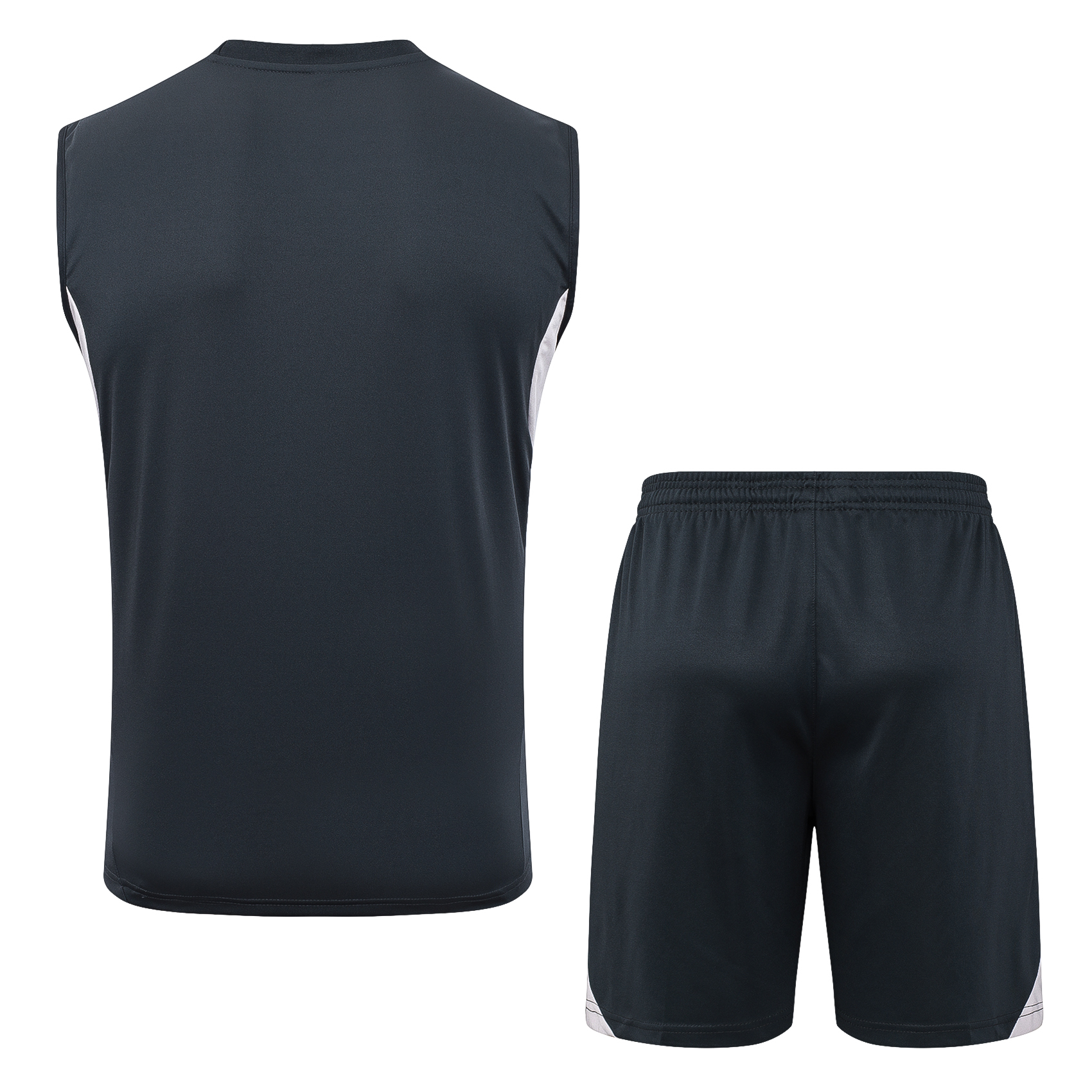 Real Madrid Sleeveless Training Kit Gray 2025/26