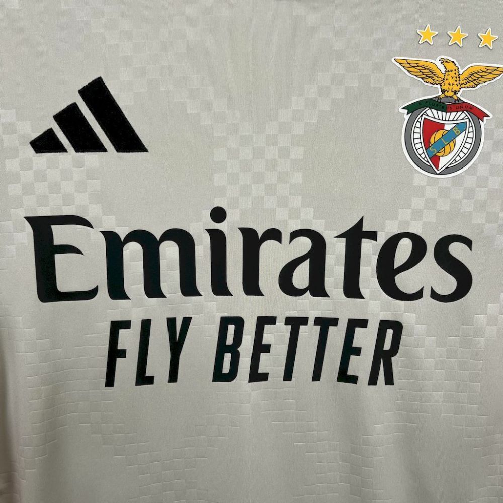 Benfica Soccer Jersey Away Custom Shirt 2025/26