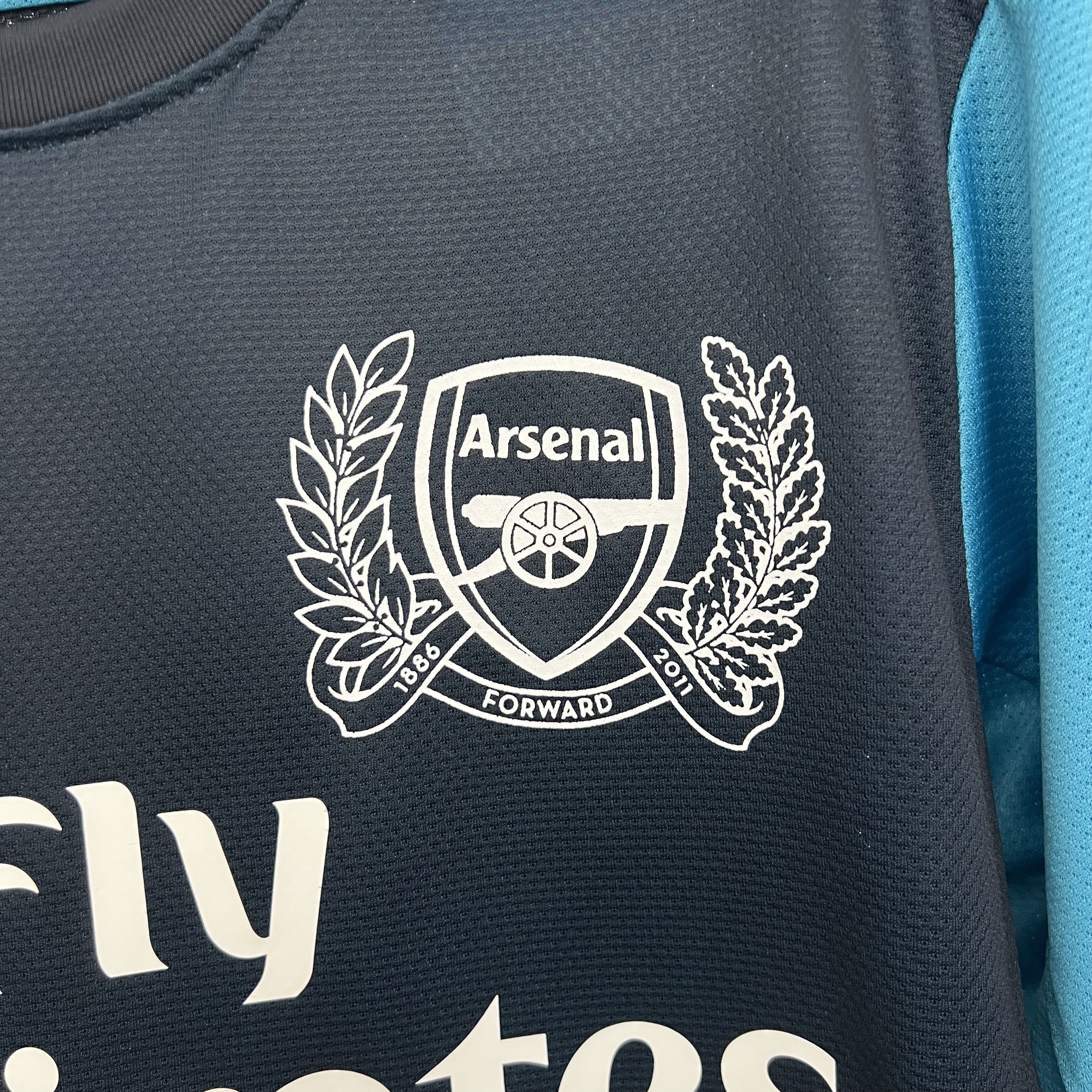 Arsenal Soccer Retro Jersey Away Custom Shirt 2011-12