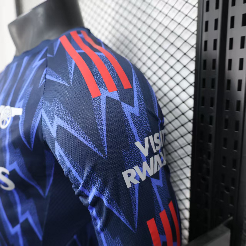 Arsenal Authentic Soccer Jersey Away Long Sleeve Shirt 2025/26