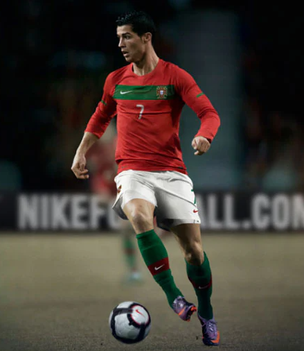 Portugal Retro Authentic Soccer Jersey Home Long Sleeve Shirt World Cup 2010
