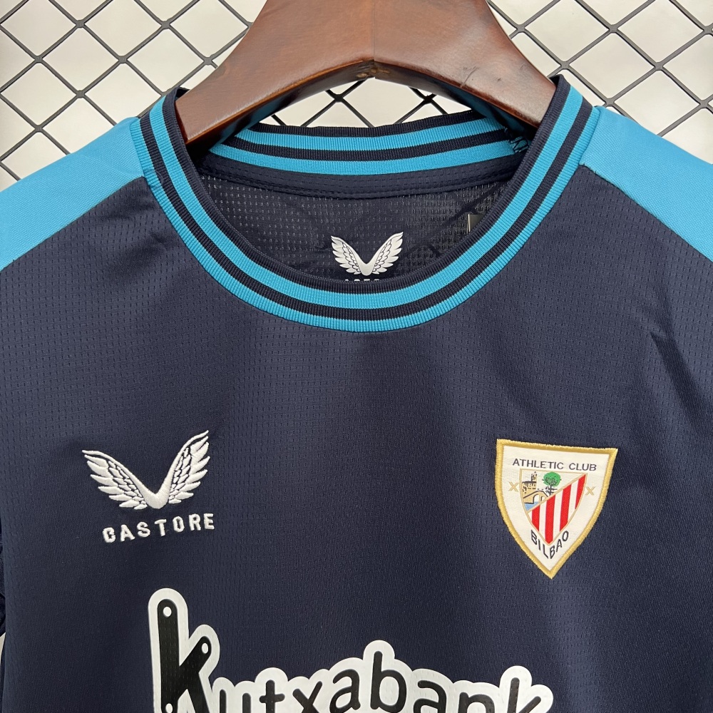 Athletic Club de Bilbao Soccer Jersey Away Kids Kit Jersey+Shorts 2025/26