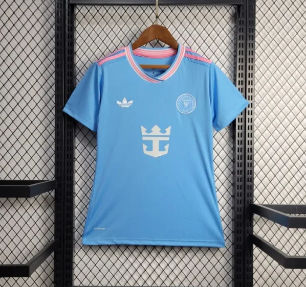 Inter Miami Soccer Jersey Third Away Women's Custom Shirt 2025