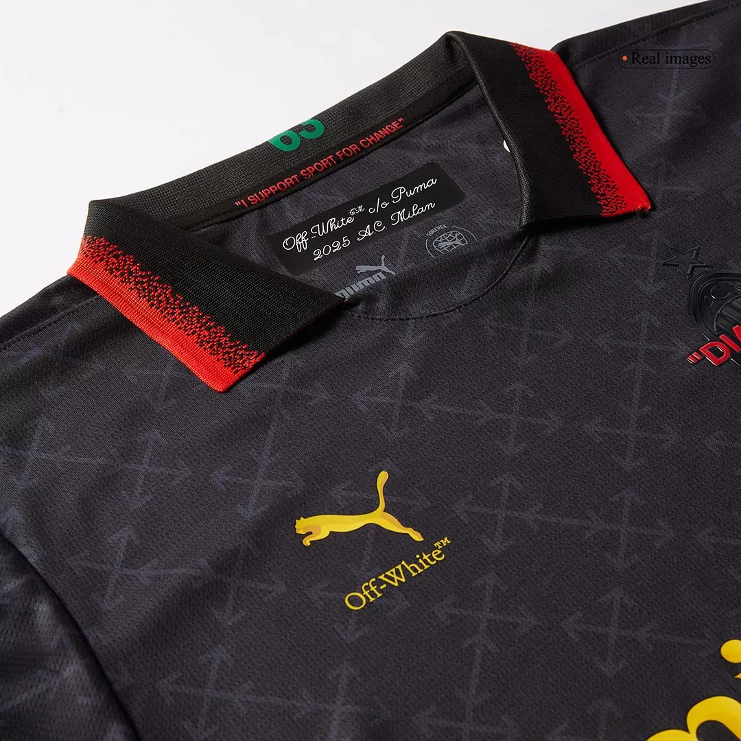 AC Milan Soccer Jersey Fourth Away Custom Shirt 2024/25