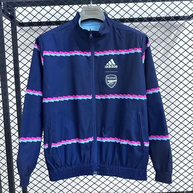 Arsenal Reversible Double-Sides Windbreaker Jacket 2025-26