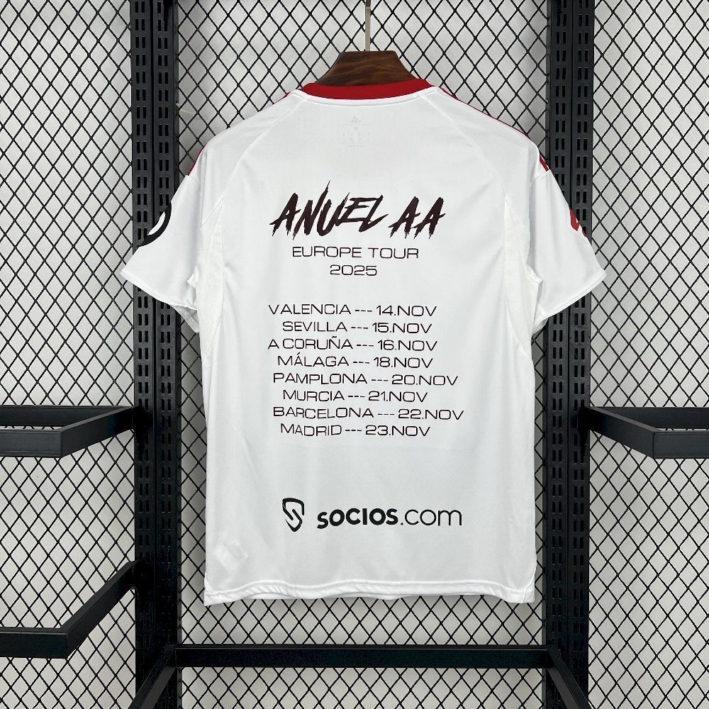 Sevilla FC Soccer Jersey Home Special Edition Custom Shirt 2025/26