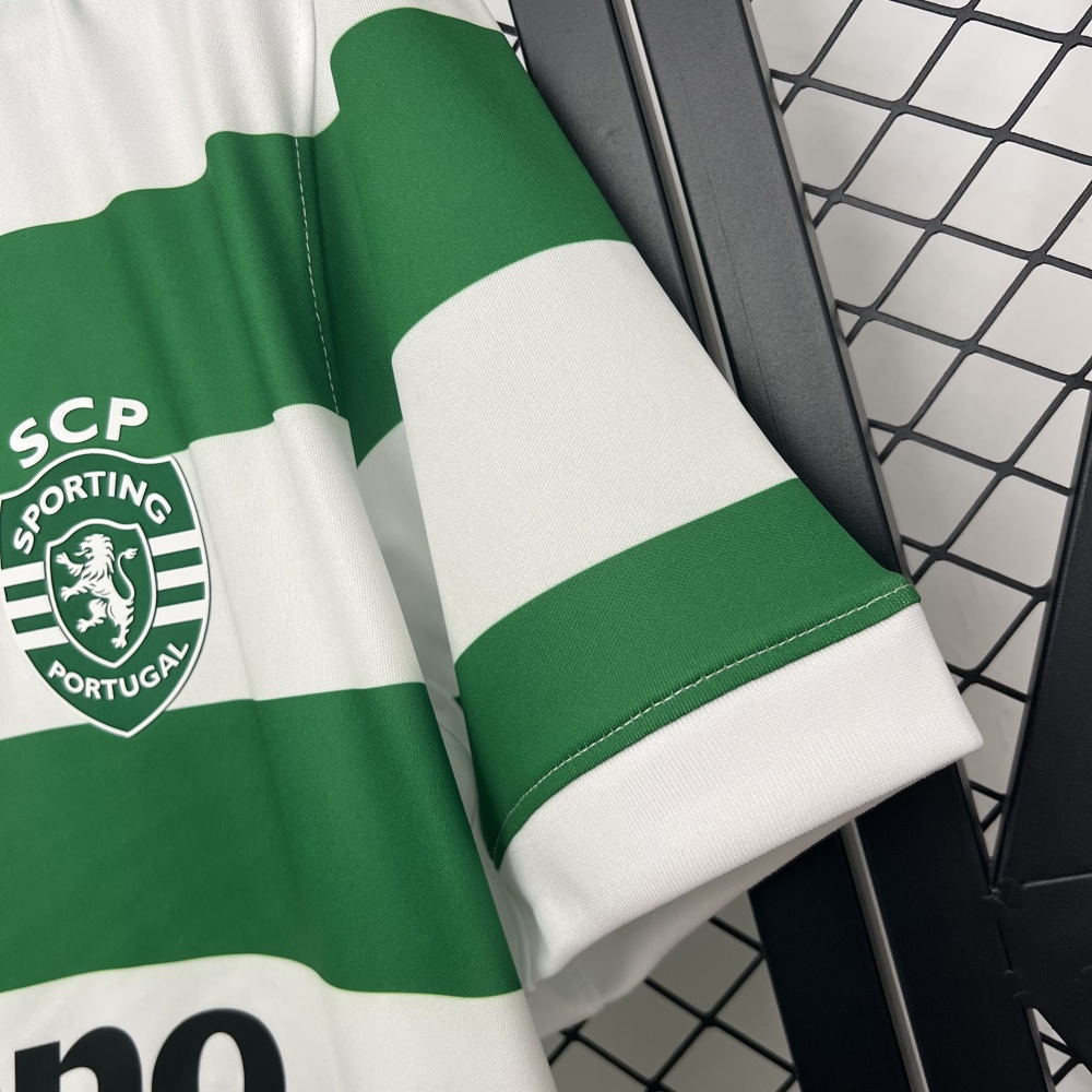 Sporting CP Soccer Jersey Home Custom Shirt 2025/26