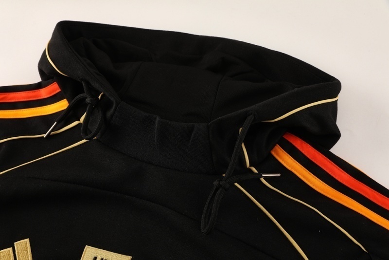 Arsenal UPB Hoodie Training Kit (Sweatshirt+Pants) Black 2025/26
