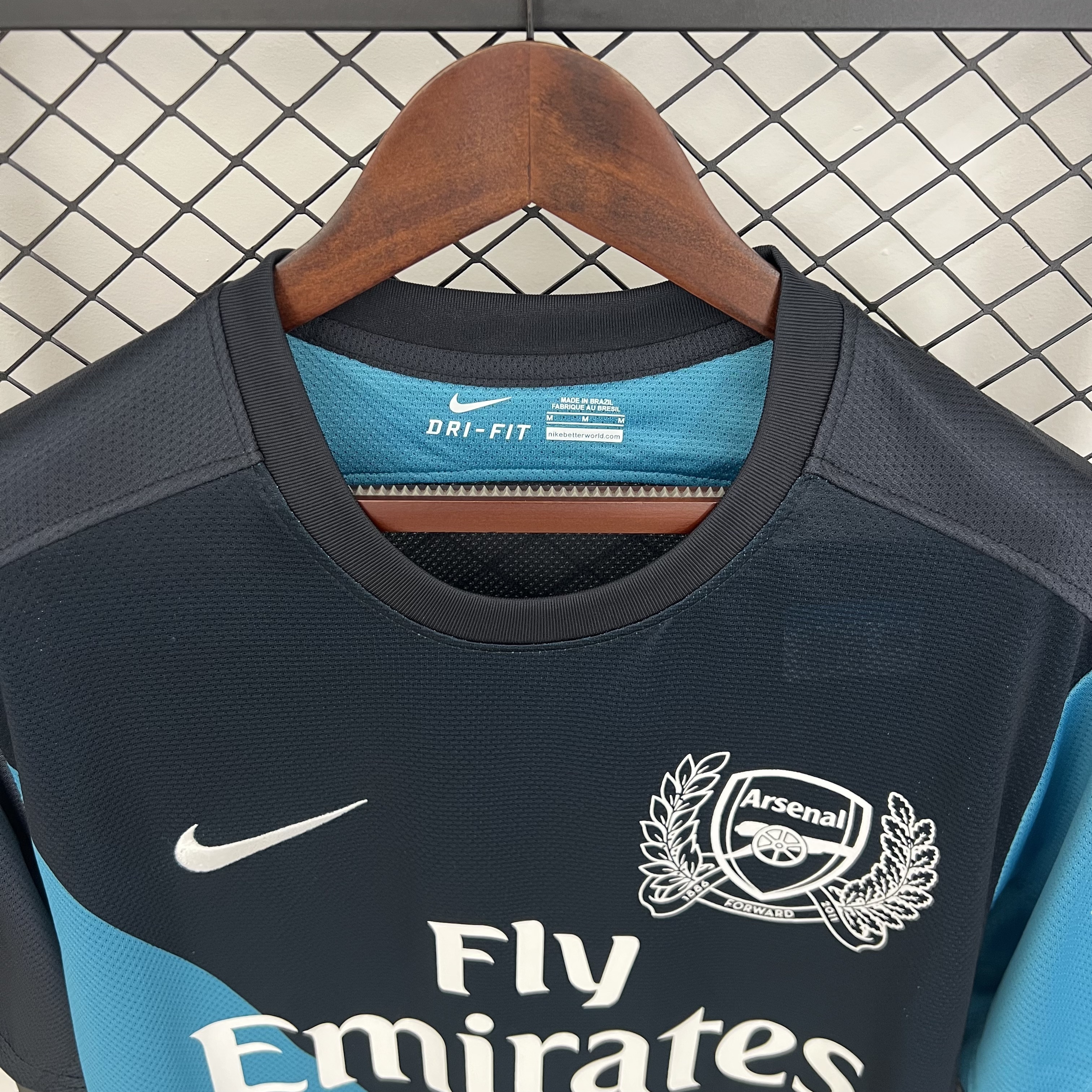 Arsenal Soccer Retro Jersey Away Custom Shirt 2011-12