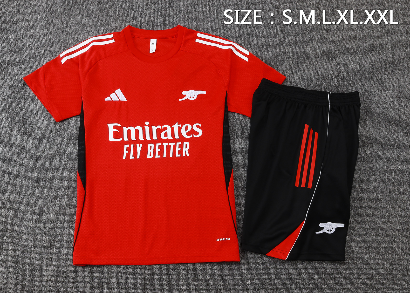 Arsenal Training Jersey Kit Red 2025/26