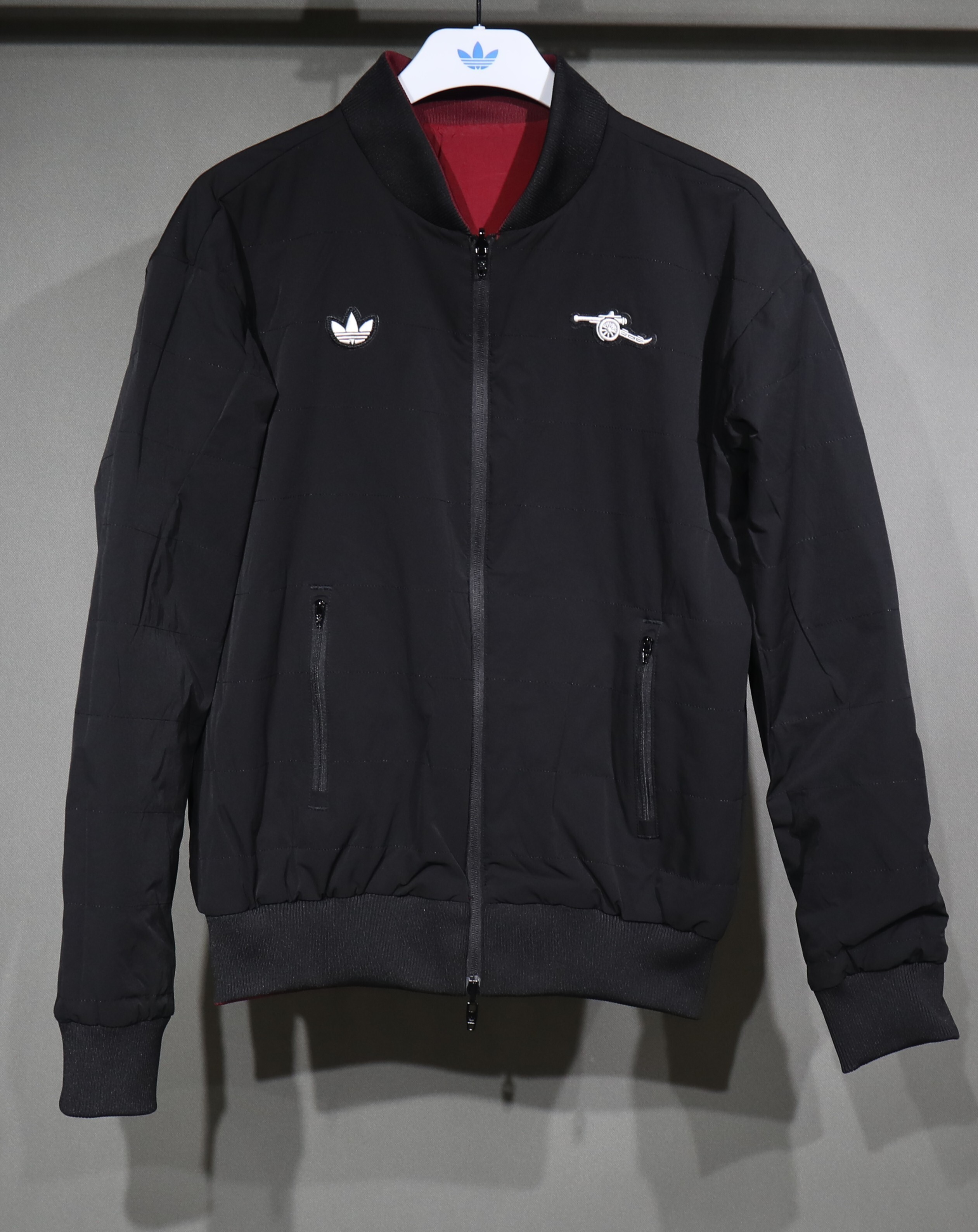 Arsenal Terrace Icons Reversible Double-Sides Windbreaker Cotton Jacket 2025-26