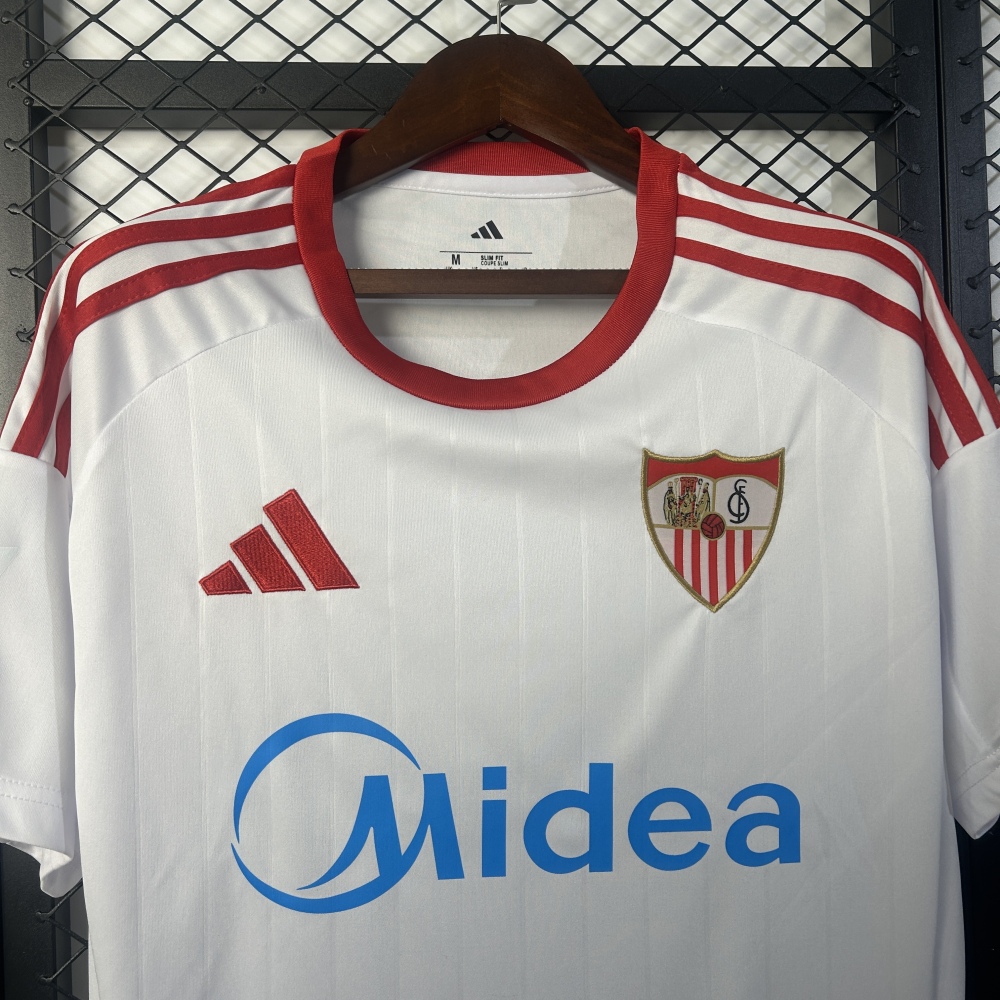 Sevilla FC Soccer Jersey Home Custom Shirt 2025/26