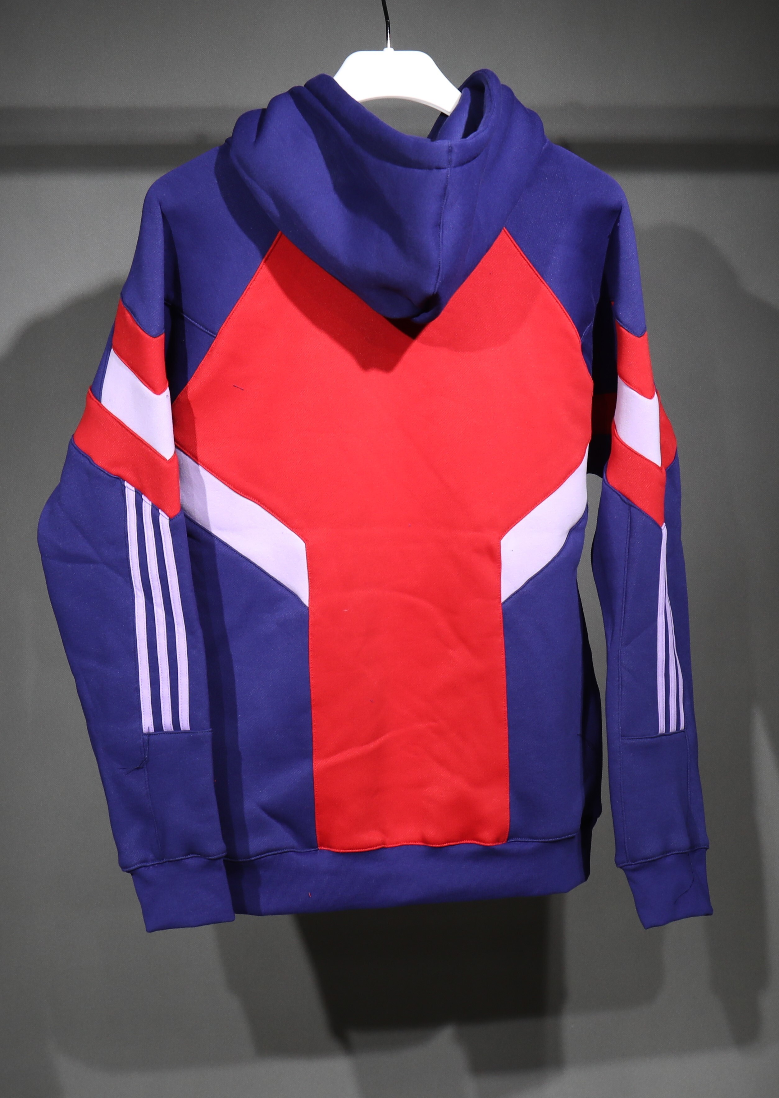 Arsenal Hoodie Training Kit Fleece-Lined Thick (Sweatshirt+Pants) Red&Blue 2025/26