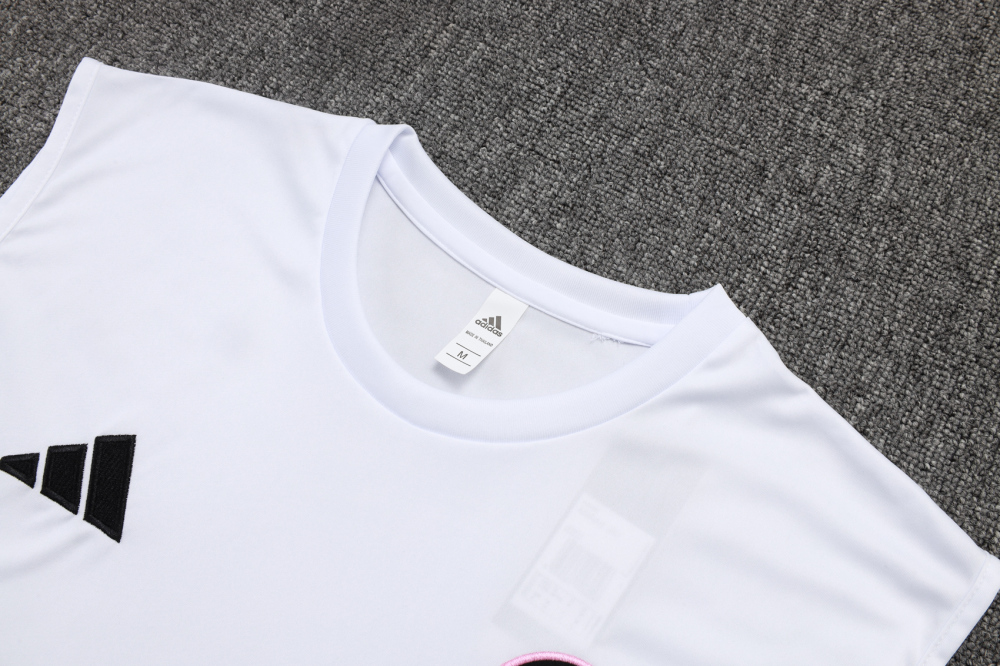 Inter Miami Sleeveless Training Kit White 2025/26
