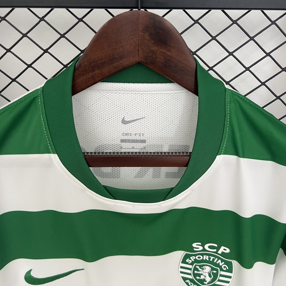 Sporting CP Soccer Jersey Home Custom Shirt 2025/26